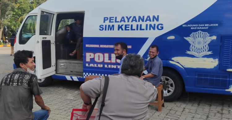 Lokasi SIM Keliling Tangerang Kota Jumat 19 Januari Foto : Ist
