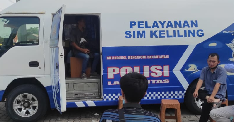 Lokasi SIM Keliling Tangerang Kota Kamis 4 Januari Foto : Ist