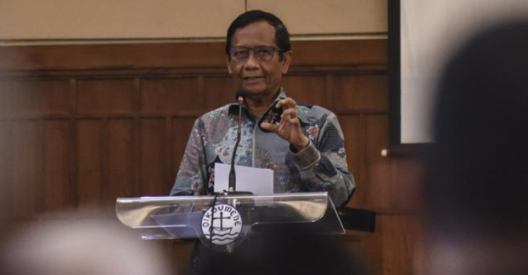 Mahfud Tak Bisa Mundur Buru-buru Dari Menko Polhukam Foto : Ist