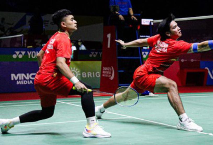 Membanggakan! Leo/Daniel Rebut Gelar Juara Indonesia Masters 2024 Foto : Ist