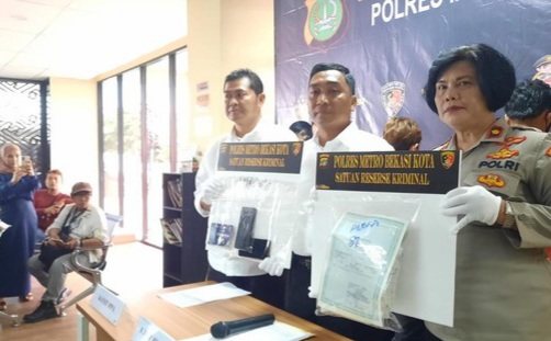 Muncikari 'Oma' di Bekasi Ternyata Jual 8 Anak ke Pria Hidung Belang Foto : Ist