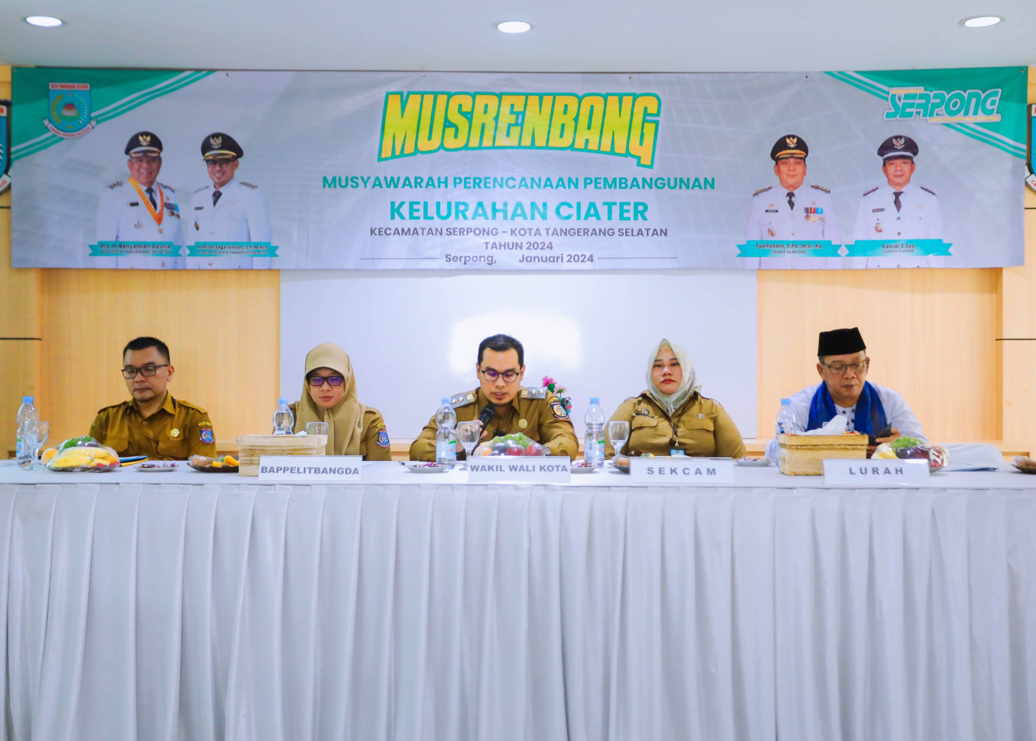 Musrenbang di Kelurahan Ciater, Pilar Ingin Program Pemberdayaan Masyarakat Ditingkatkan Foto : Ist