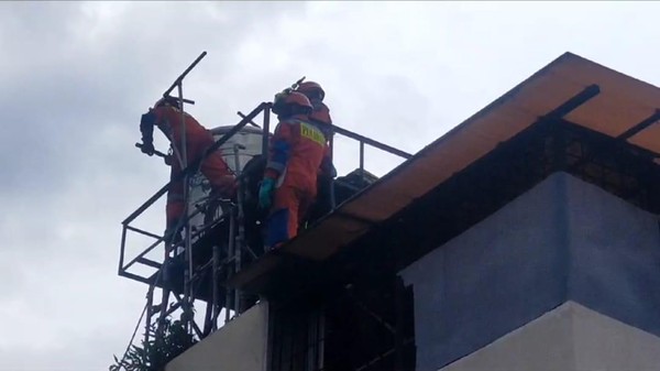 Nahas, Pria di Jaksel Tewas Tersetrum Listrik dalam Toren Air Foto : Ist
