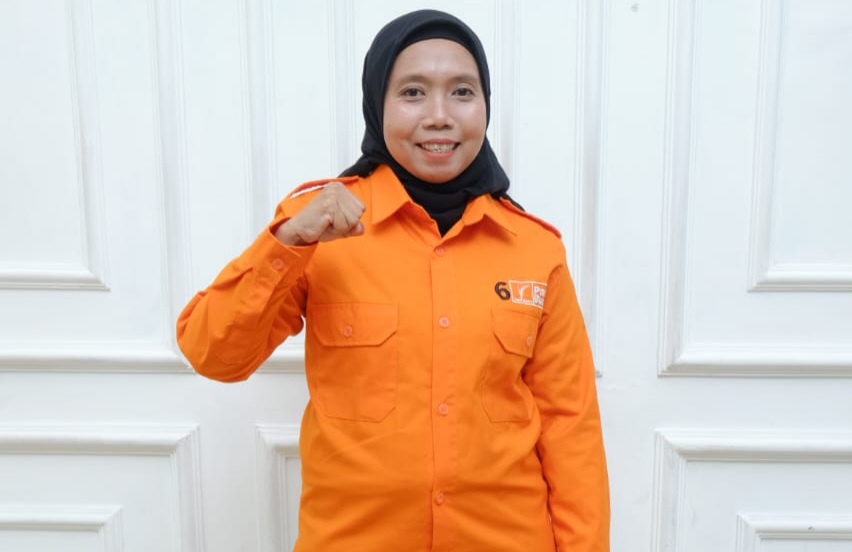 Neni Suri Wahyuni, Caleg DPRD Tangsel dari Partai Buruh Foto : Ist