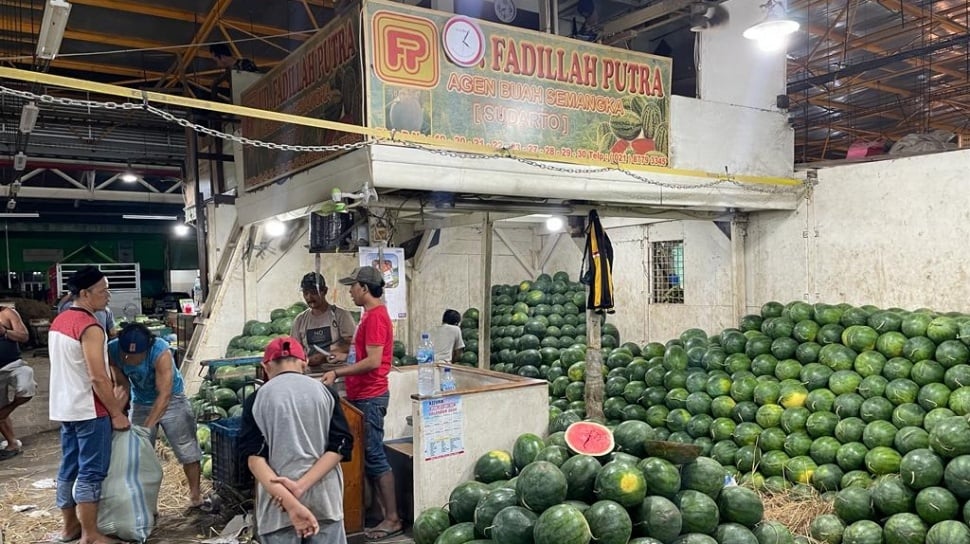 Pedagang Semangka Tewas Disiram Air Keras di Jaktim, Begini Ceritanya Foto : Ist