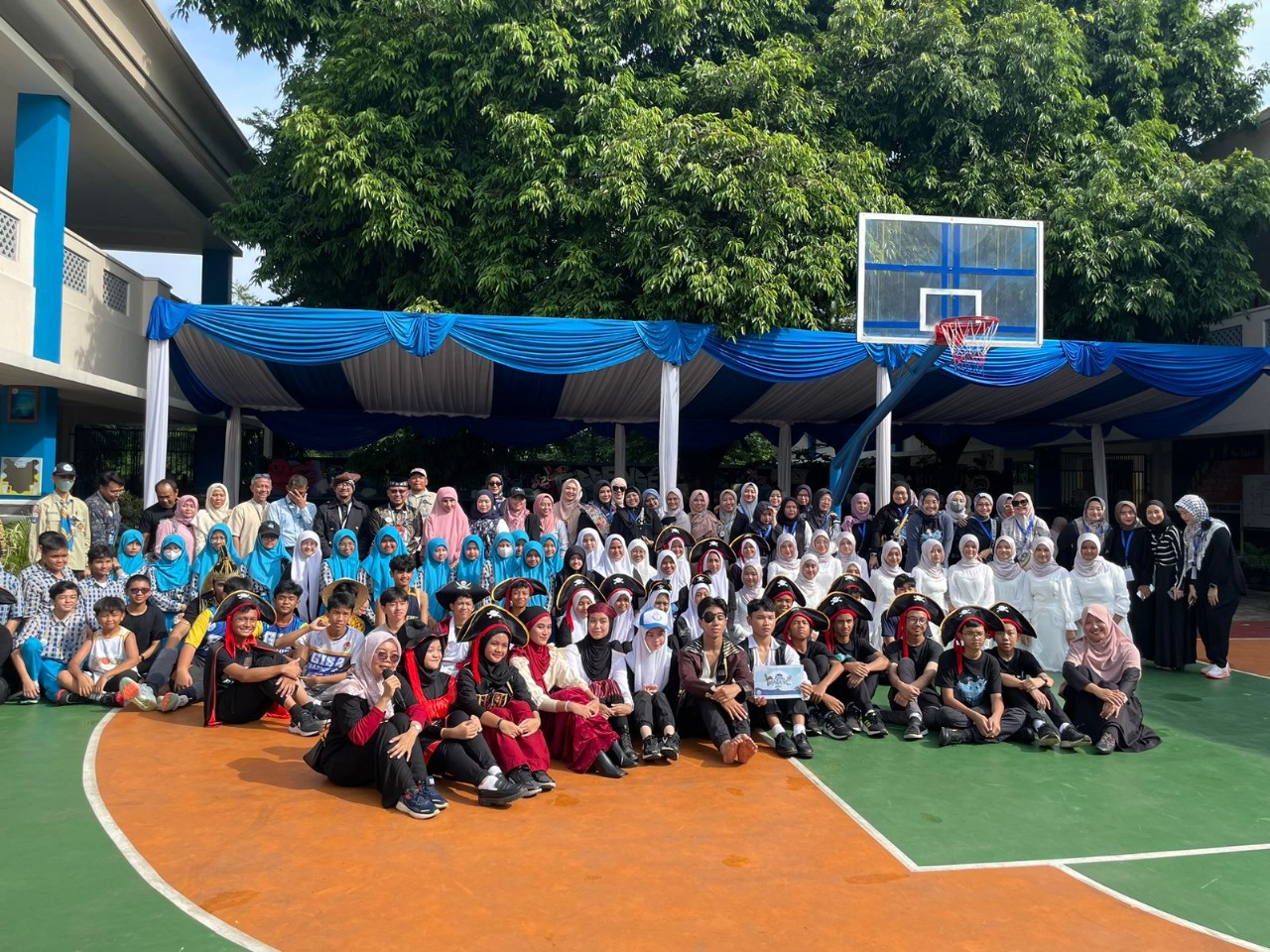 SMP Global Islamic School (GIS) 2 Serpong menggelar Gissense 2024 pada Rabu, (31/1).(dra)