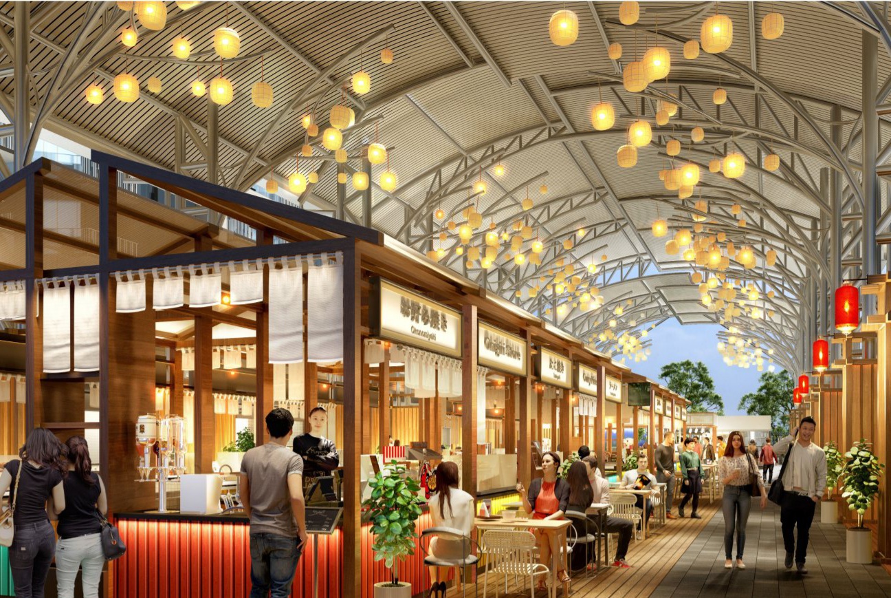 Rekomendasi 5 Tempat Wisata di Tangerang Bernuansa Luar Negeri Tokyo Riverside PIK 2. Foto : Ist