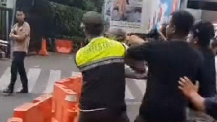 Satpol PP Dikeroyok di Jakpus, Polisi Tetapkan 5 Tersangka Foto : Ist