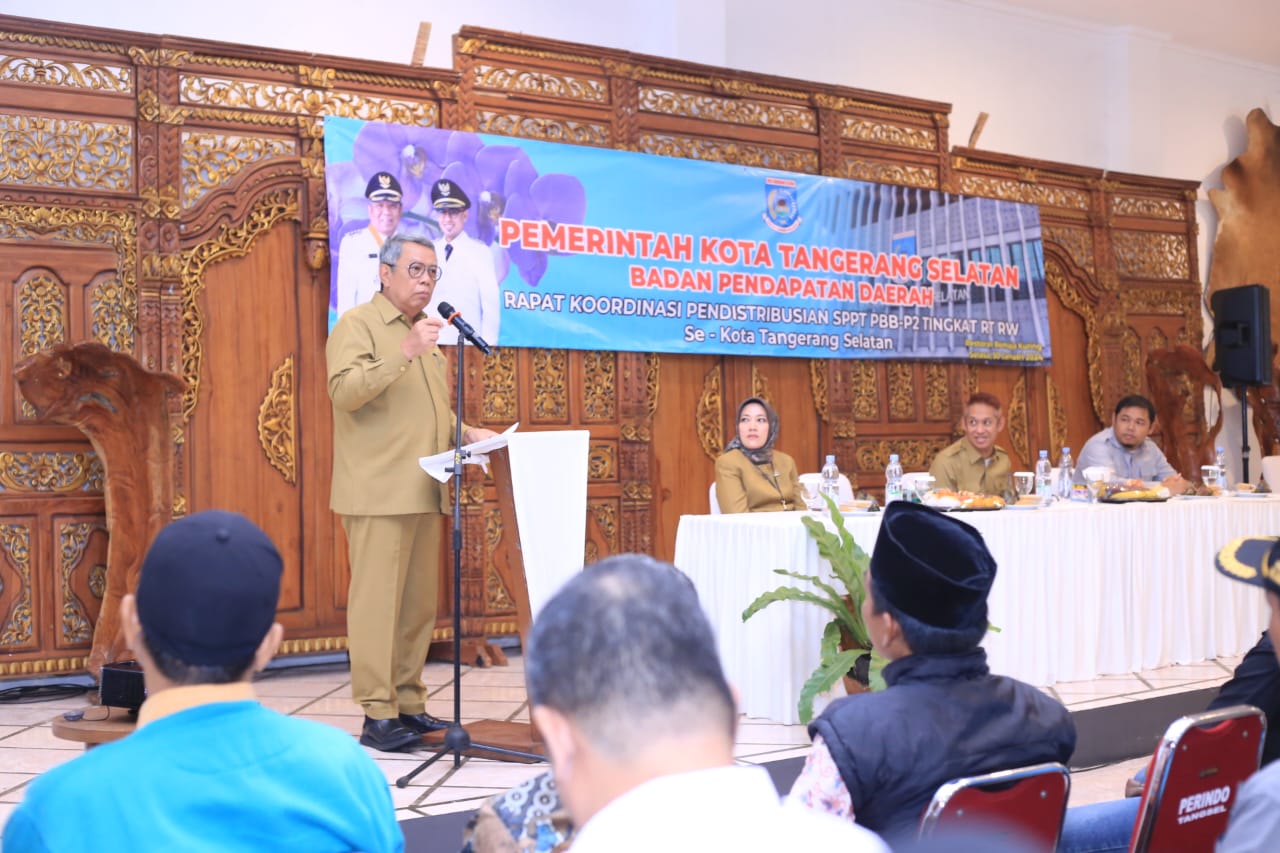 Siap Didistribusikan, Bapenda Tangsel Tawarkan Diskon Pembayaran PBB 2024 Foto : Ist