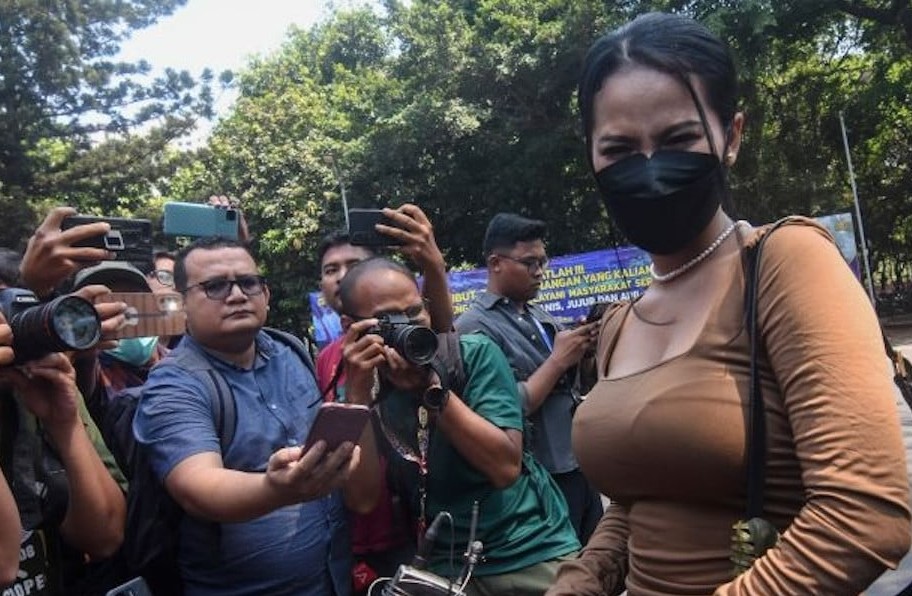 Siskaeee Hari Ini Diperiksa sebagai Tersangka Kasus Film Porno Foto : Ist