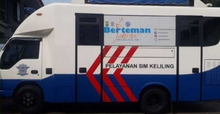 2 Lokasi SIM Keliling Tangerang Kota Kamis 15 Februari Foto : Ist