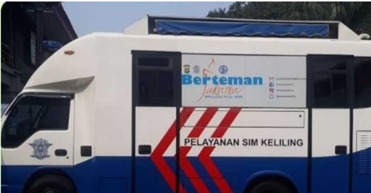 2 Lokasi, SIM Keliling Tangerang Kota Selasa 13 Februari Foto : Ist