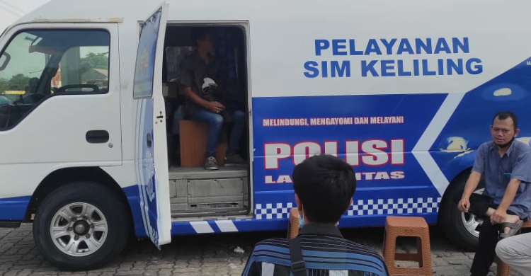 2 Lokasi SIM Keliling Tangerang Kota Selasa 20 Februari Foto : Ist