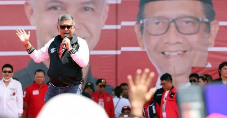Anggaran Bansos Di Tahun Pemilu Naik, Hasto Terus Nanduk Foto : Ist