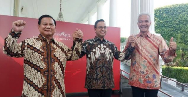 Anies-Prabowo-Ganjar Tutup Kampanye Akbar Dengan Meriah Foto : Ist