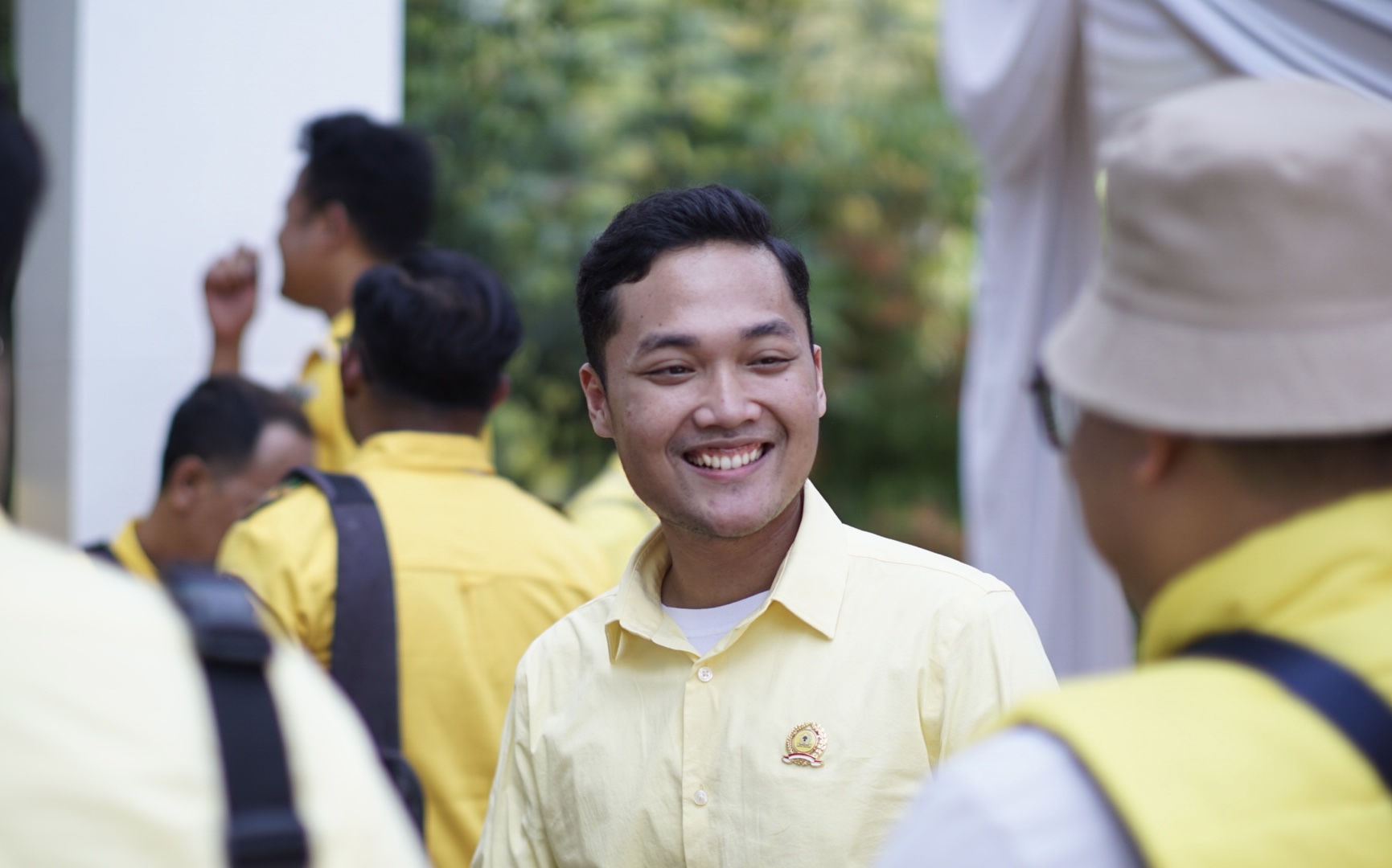 Caleg Tangsel Rivo Derry Kumara Janji Dirikan Rumah Aspirasi Foto : Ist