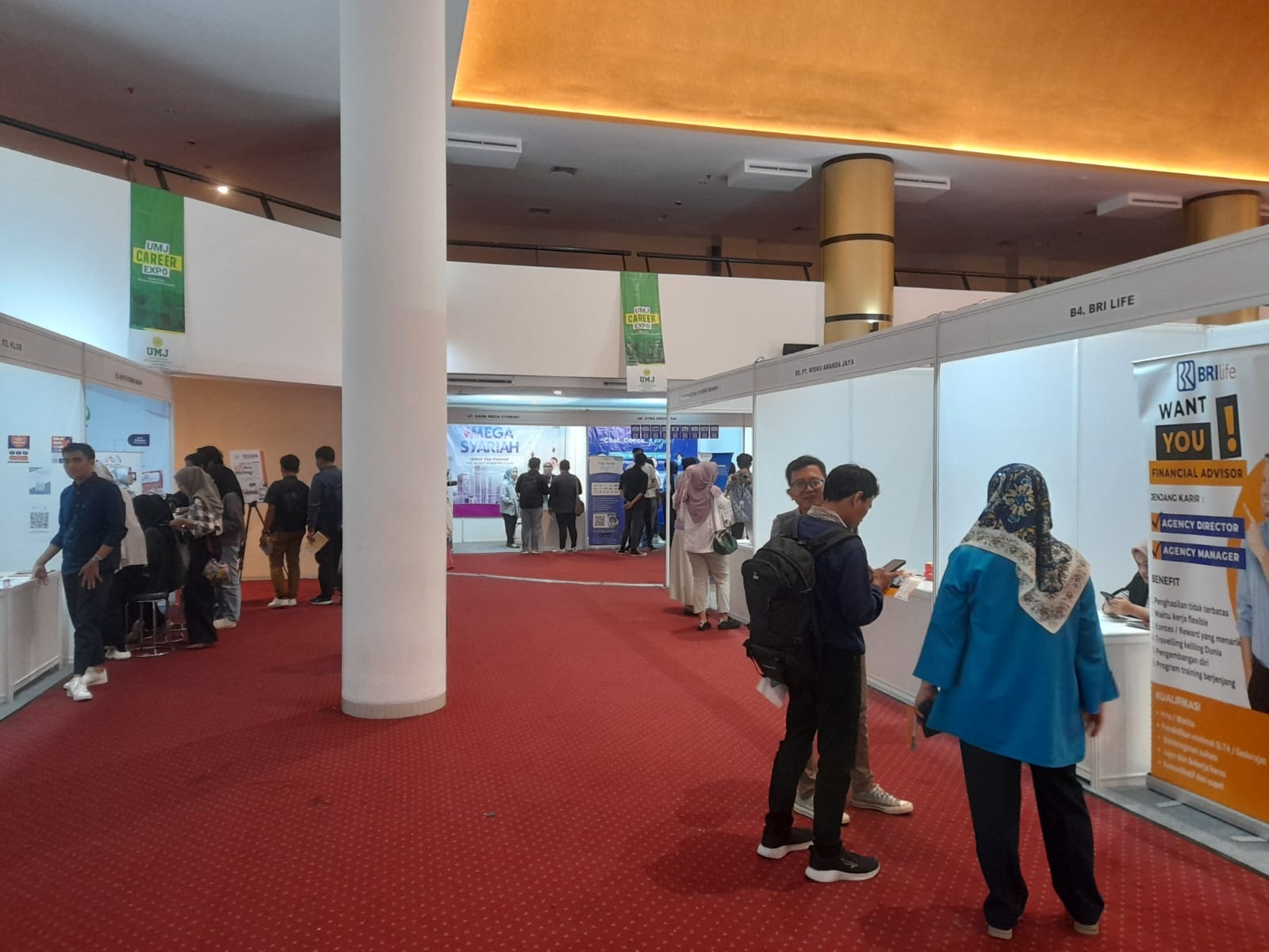 Career Expo 2024 di UMJ diikuti 38 perusahaan..(mg1)