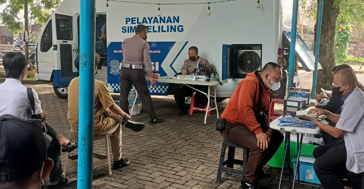 Cek Lokasi SIM Keliling Tangerang Kota Sabtu 24 Februari Foto : Ist