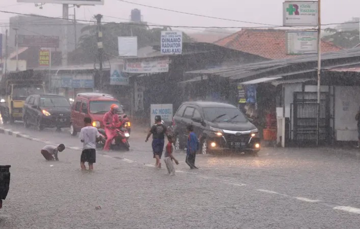 Cuaca Tangerang Minggu 11 Februari, Hujan Atau Cerah Berawan Foto : Ist
