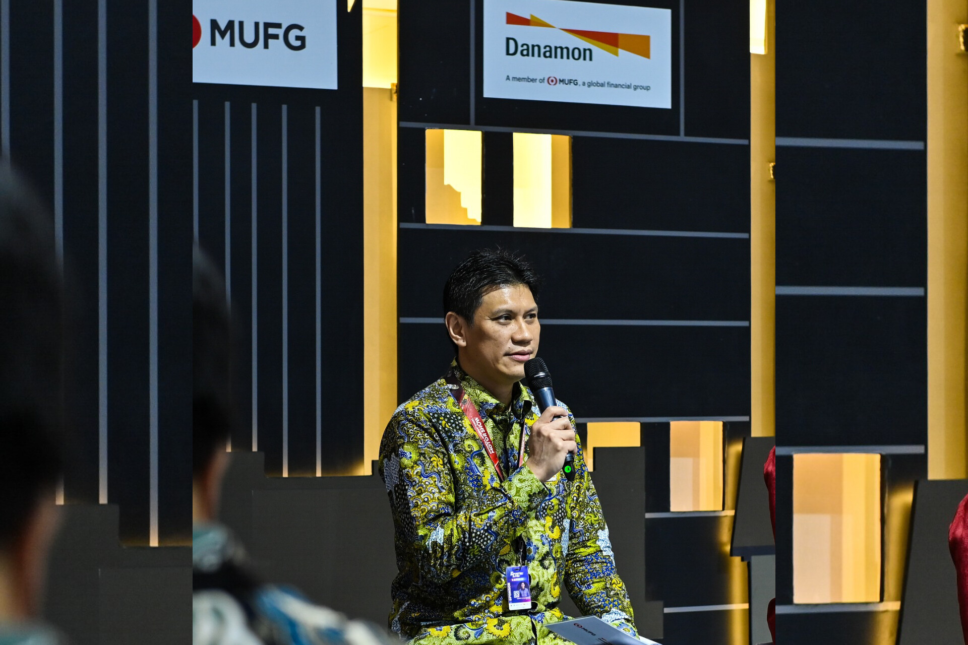 Andrew Suhandinata, Transaction Banking Head PT Bank Danamon Indonesia Tbk pada Press Conference Indonesia International Motor Show (IIMS) 2024 di JIExpo Kemayoran, Hall D, Jakarta Pusat, Kamis (15/02/2024). (Ist)