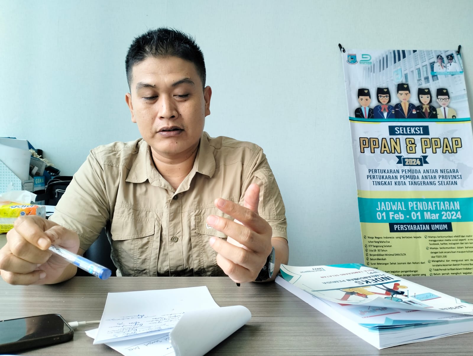 Dispora Tangsel Buka Seleksi PPAN dan PPAP 2024, Berikut Syarat dan Cara Pendaftarannya Foto : Ist