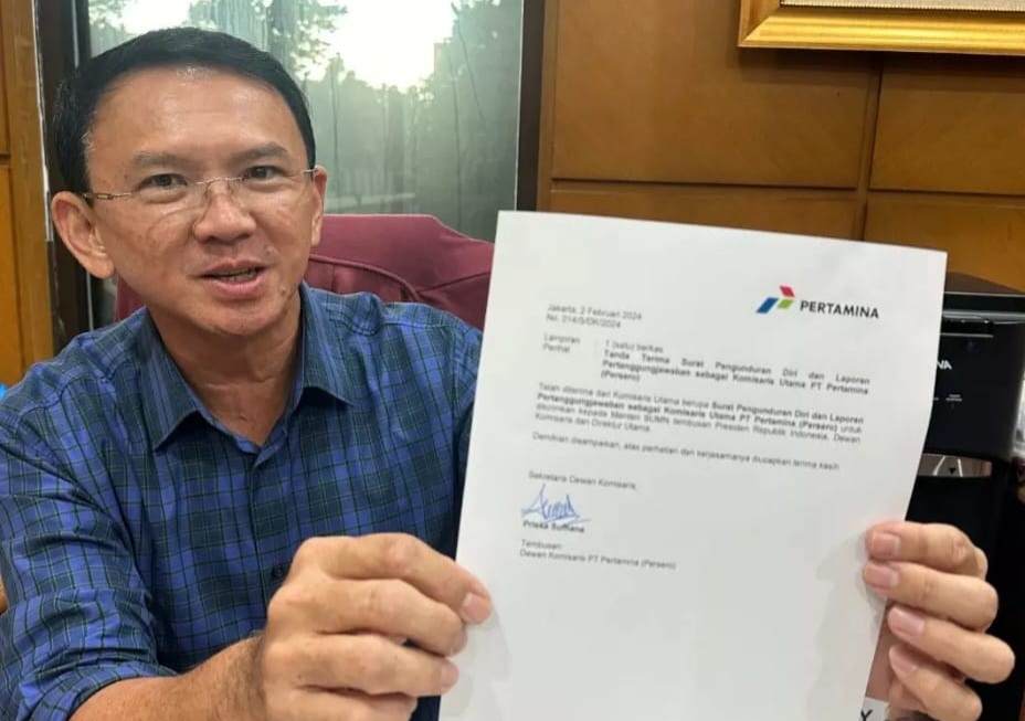 Dukung Ganjar-Mahfud, Ahok Mundur Dari Pertamina Foto : IG