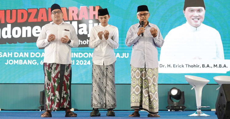 Erick Thohir Road Show Kantong NU Foto : Ist