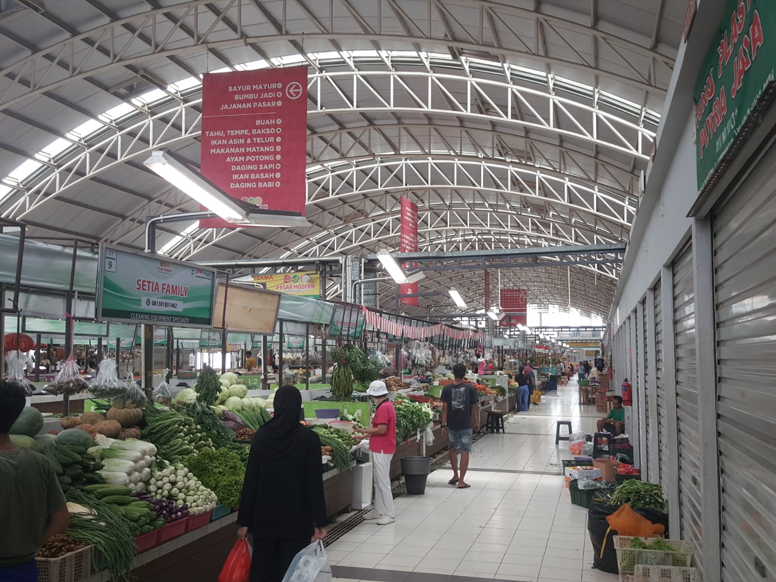 Harga Sembako di Tangerang Melangit, Cabai Semakin Pedas dengan Harga Rp 120 Ribu Per Kilo Foto : Mg.Nabil