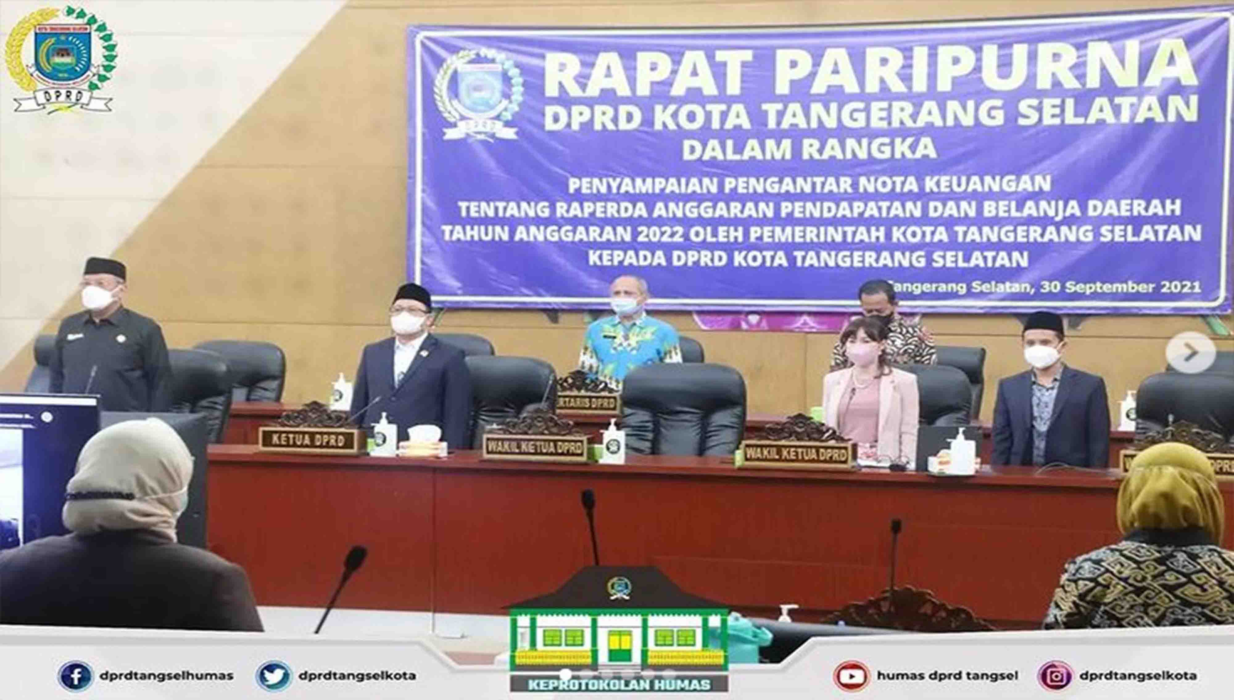 Hasil Hitung Suara Pemilu Legislatif DPRD Kota Tangerang Selatan Kamis 29 Februari Foto : Ist