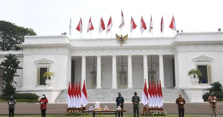 Hasil Hitung Suara Pilpres di Kota Tangerang Selatan Sabtu 24 Februari Istana Merdeka. Foto : Ist
