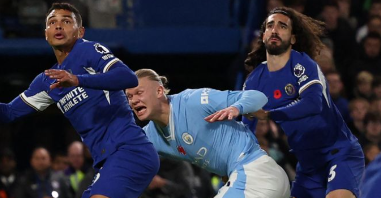 Hasil Liga Inggris: Man City Ditahan Chelsea 1-1 Laga Chelsea vs Man City. Foto : Ist
