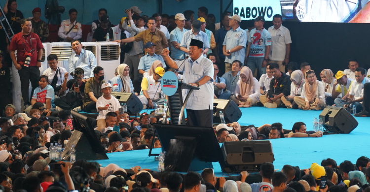 Jelang Debat Putaran Terakhir, Capres Prabowo Trauma Dengan Nilai 11 Foto : Ist
