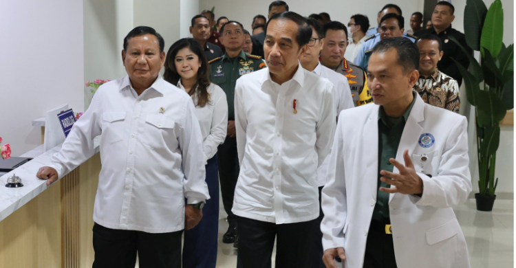 Jokowi Resmikan RS TNI Terbesar RI, Fasilitas 1.000 Bed dan 11 Ruang Operasi Foto : Ist