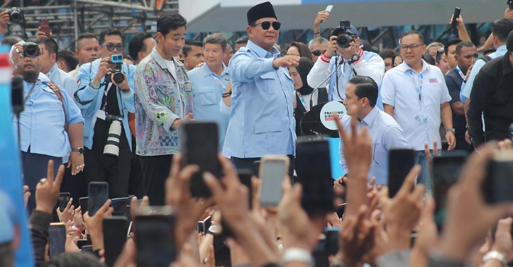Kampanye Akbar Prabowo-Gibran Viral Di TikTok, Tembus 57 Juta Likes Foto : Ist
