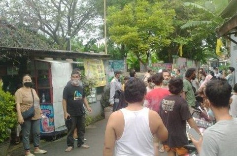 Kebocoran Gas di Pabrik Es Tangerang, Ribuan Warga Dievakuasi Foto : Ist