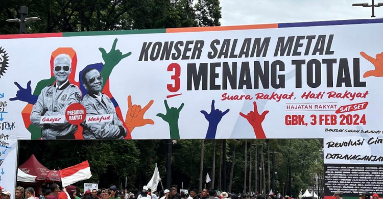 Konser Salam Metal 03 Foto : Ist