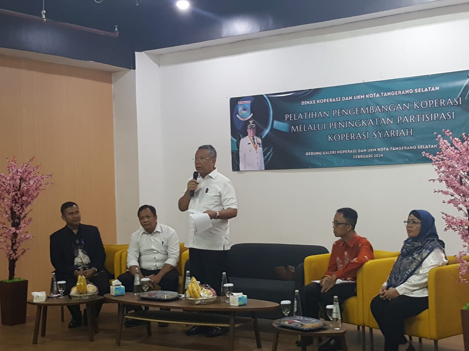Koperasi Syariah Dipersiapkan untuk Wadah UMKM, Benyamin: Siap Dimanfaatkan Foto : Mg.Nabil