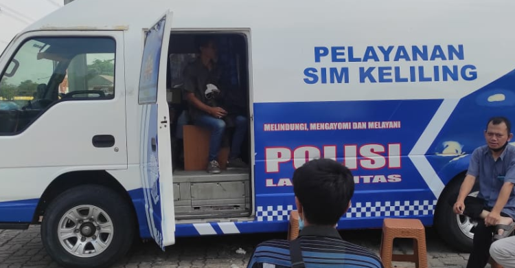 Lokasi SIM Keliling Tangerang Kota Rabu 21 Februari Foto : Ist