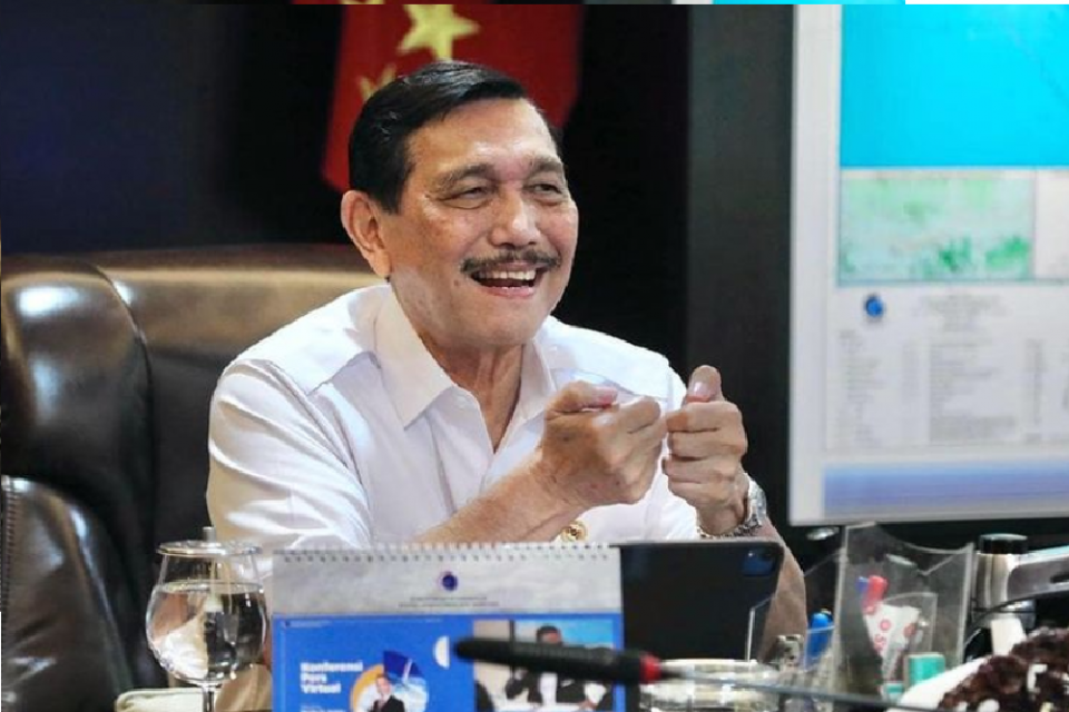 Luhut Terang-terangan Dukung Prabowo-Gibran Di Pilpres 2024 Foto : Ist