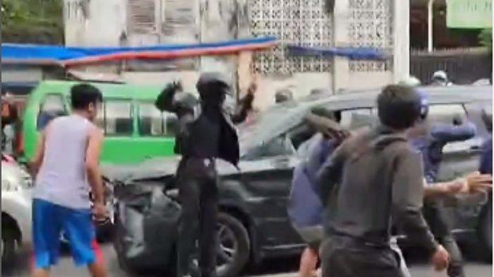 Maling Apes, Babak Belur saat Terkena Macet di Bogor Usai Dipergoki Korban Foto : Ist