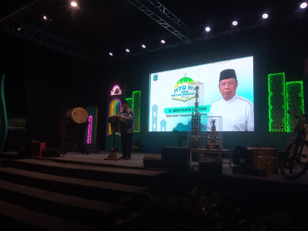 MTQ ke-15 Tangsel, Benyamin Davnie: Ini Bukti Nyata Kecintaan Kita Terhadap Alquran Foto : AY