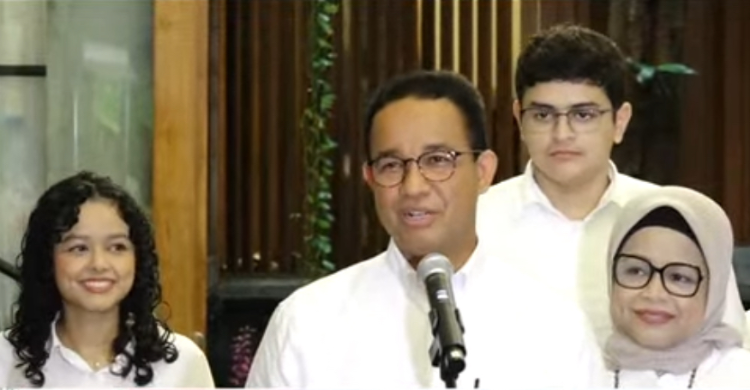 Nyoblos Di Lebak Bulus, Anies: Sekarang Saatnya Perubahan Foto : Ist