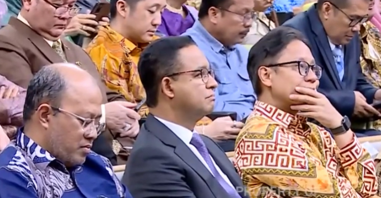 Anies Baswedan ketika hadir di acara UI. Foto : Ist