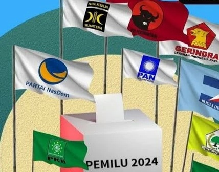 PDIP Tegas Siap Oposisi, Bagaimana Dengan PKB, NasDem, PKS, PPP Foto : Ist