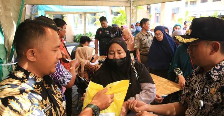 Pemkot Tangerang Gelar Gerakan Pangan Murah di 104 Kelurahan Foto : Ist