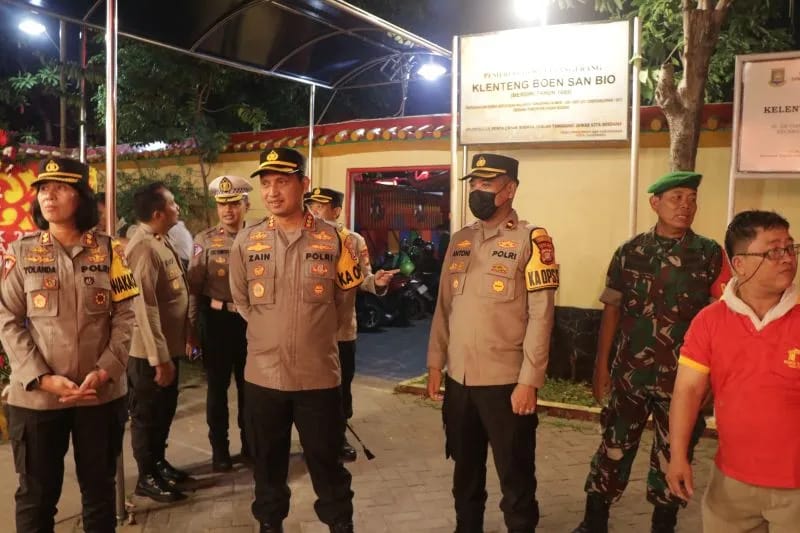Perayaan Imlek di Tangerang Berjalan dengan Kondusif Foto : Ist