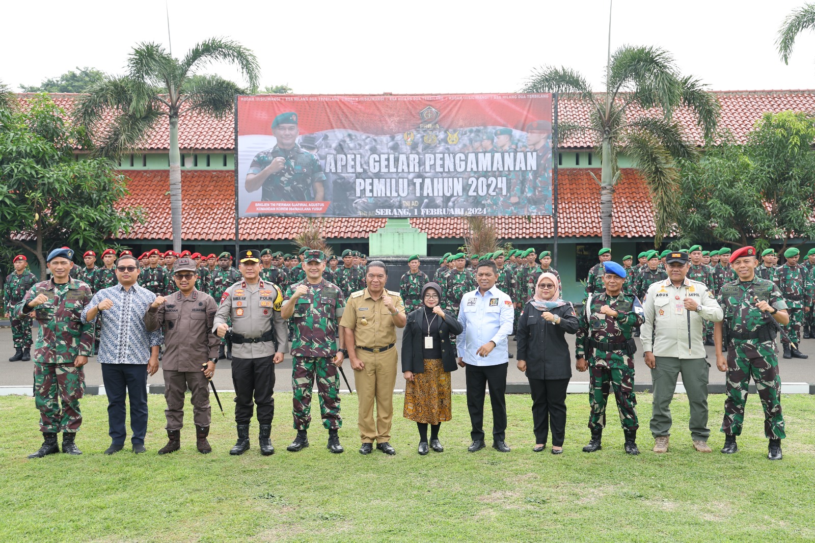 Pj Gubernur Banten: Forkopimda Provinsi Banten Solid Ciptakan Keamanan dan Ketertiban Pemilu 2024 Foto : Humas Pemprov