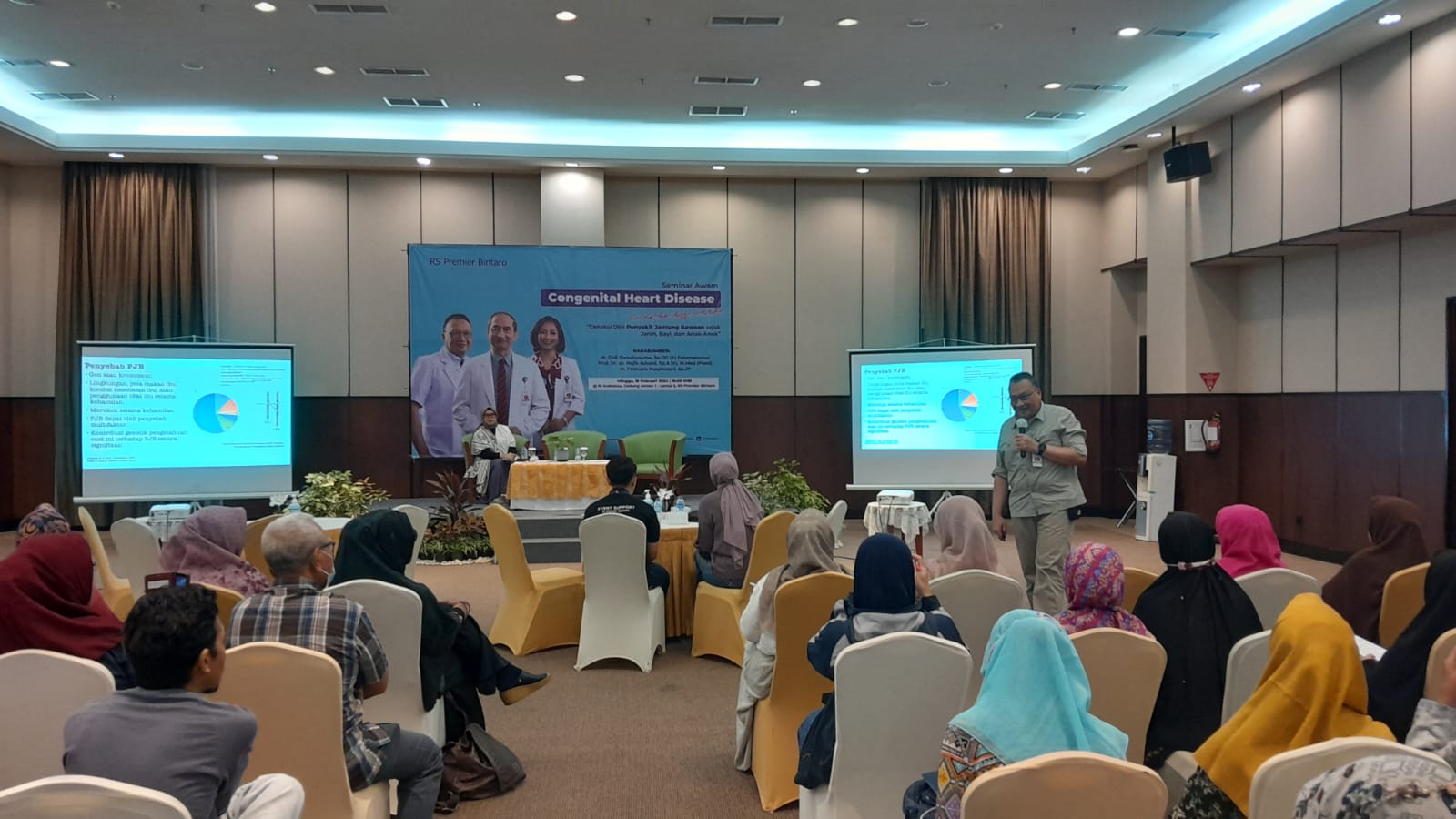RS Premier Bintaro Gelar Seminar Soal Penyakit Jantung Bawaan Bayi Foto: Ist