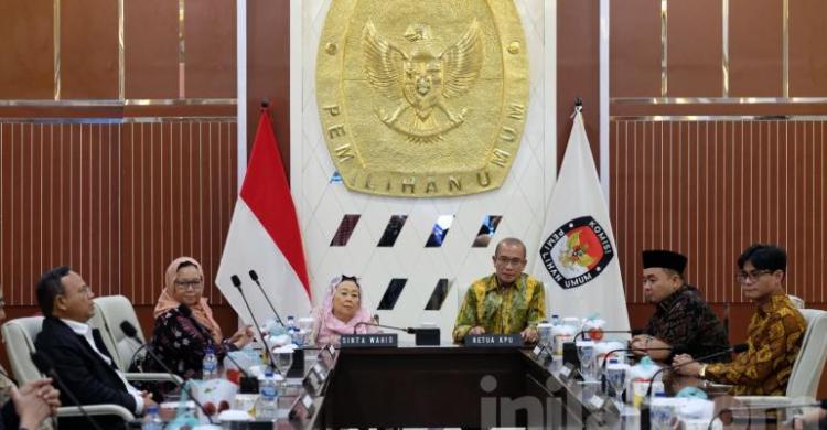 Wujudkan Pemilu Jurdil Dan Legitimate, Gerakan Nurani Bangsa Temui KPU Foto : Ist