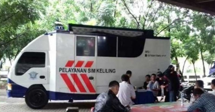 3 Lokasi SIM Keliling Jakarta, Minggu 10 Maret 2024 Foto : Ist